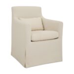 Lydia Outdoor Slipcover Dining Chair Cream VV-1019-05 VV 1019 05 Lydia diagR shadsilo