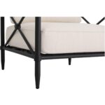 Willow Outdoor Accent Chair Cream VV-1020-05 VV 1020 05 Willow closeup shadsilo