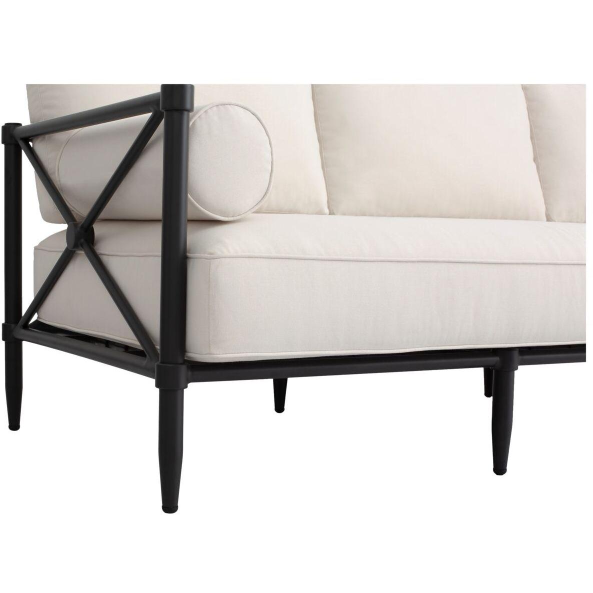 Willow Outdoor Sofa Cream 5 Willow Outdoor Sofa Cream - Image 5