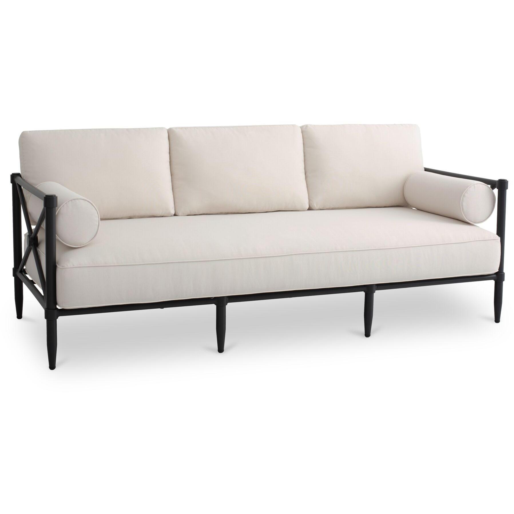Willow Outdoor Sofa Cream 2 Willow Outdoor Sofa Cream - Image 2