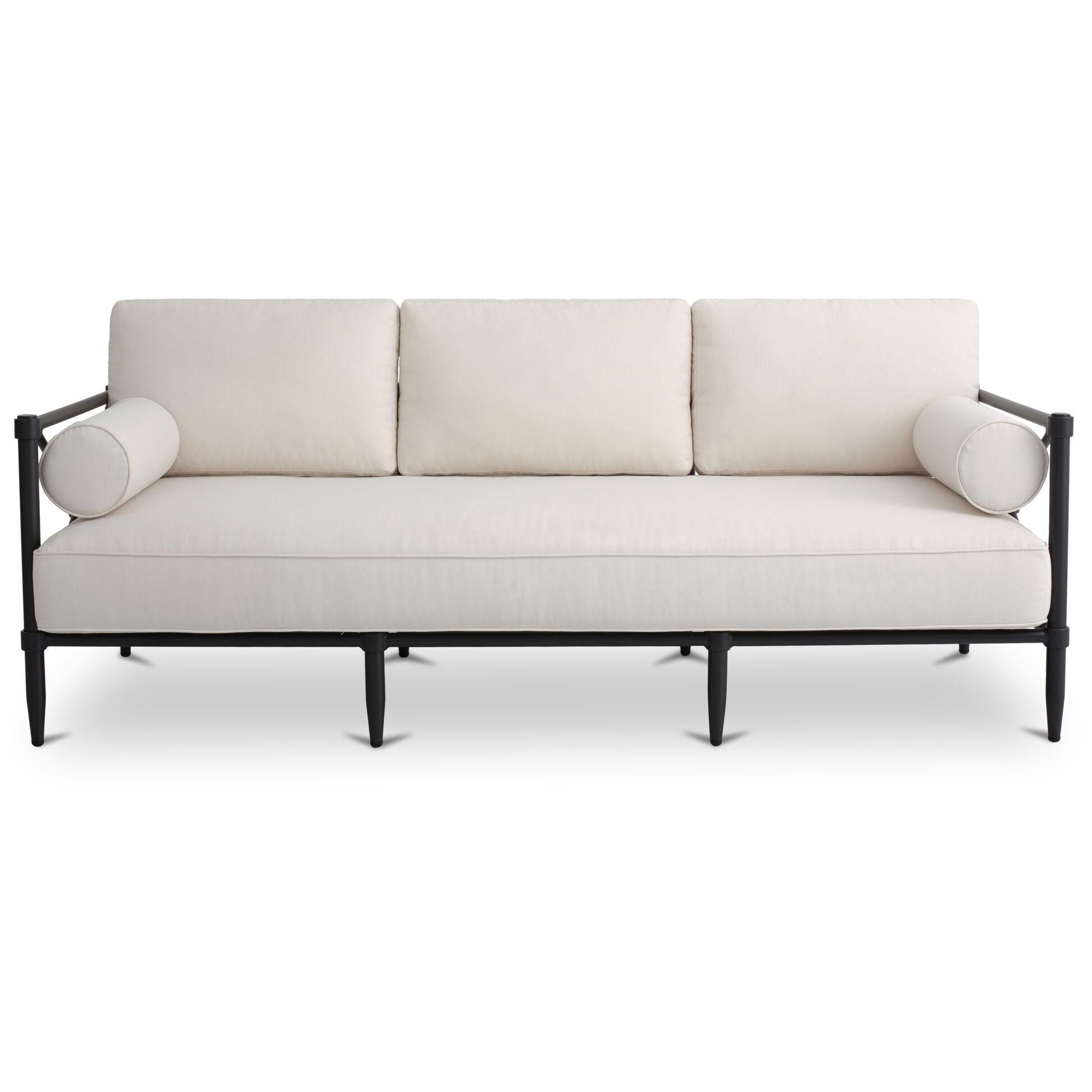 Willow Outdoor Sofa Cream 1 Willow Outdoor Sofa Cream