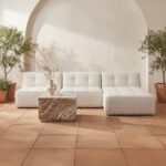 Sunseeker Outdoor Chaise Brown Stripe VV-1023-21 VV 1023 21 10