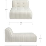 Sunseeker Outdoor Chaise Brown Stripe VV-1023-21 VV 1023 21 70 dim
