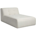 Sunseeker Outdoor Chaise Brown Stripe - Image 3