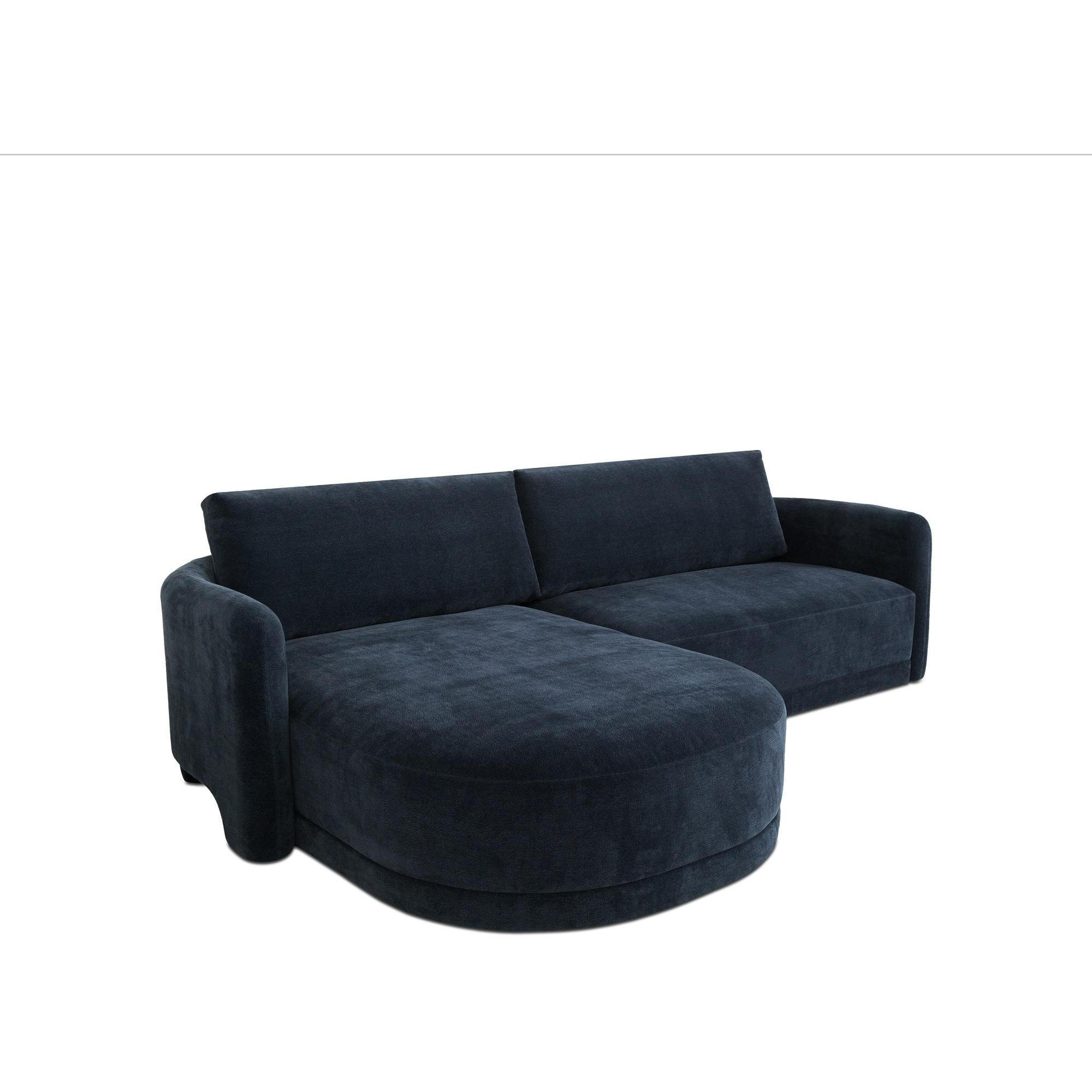 Emmy Sectional Dark Blue Left 3 Emmy Sectional Dark Blue Left - Image 3
