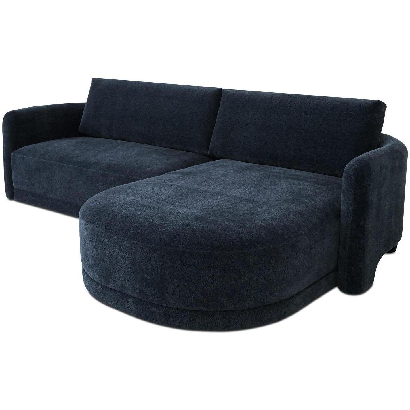 Emmy Sectional Dark Blue Right 2 Emmy Sectional Dark Blue Right - Image 2