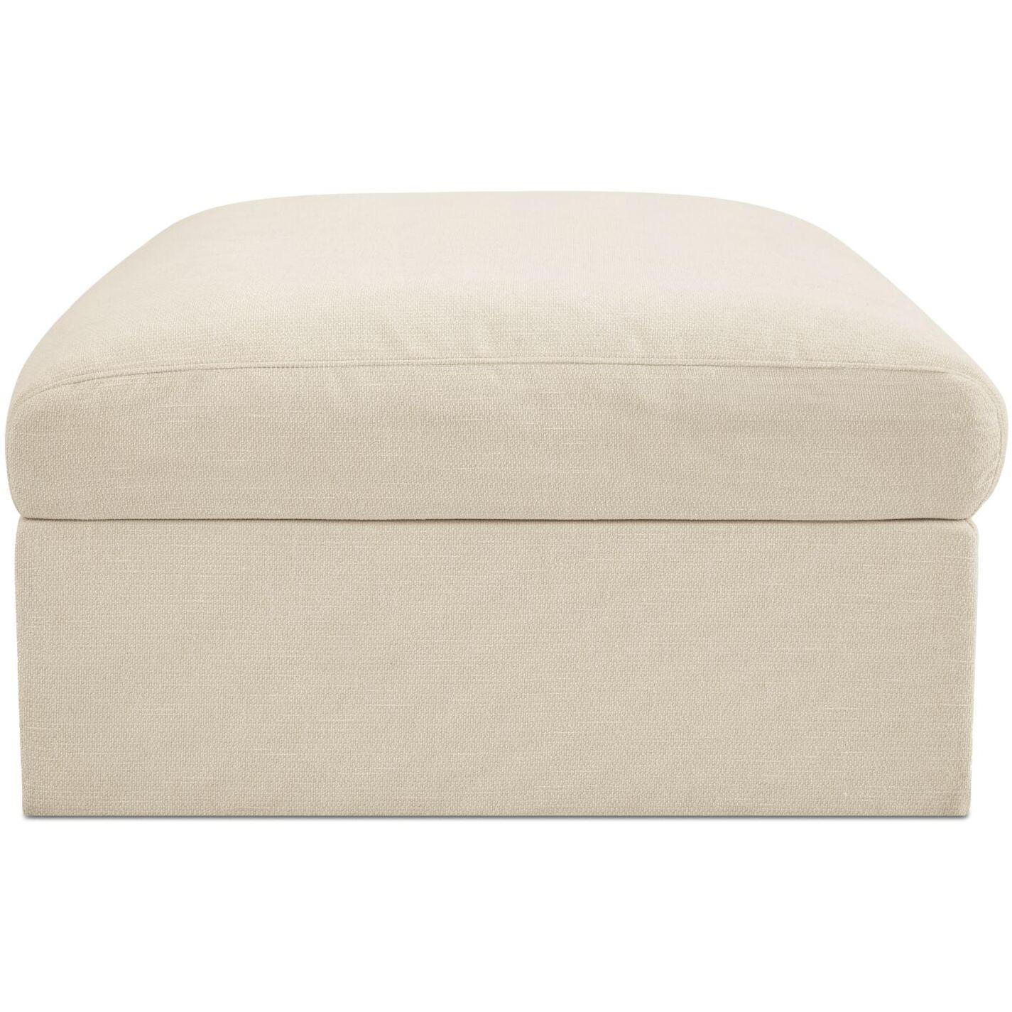 Swift Storage Ottoman Light Beige 3 Swift Storage Ottoman Light Beige - Image 3