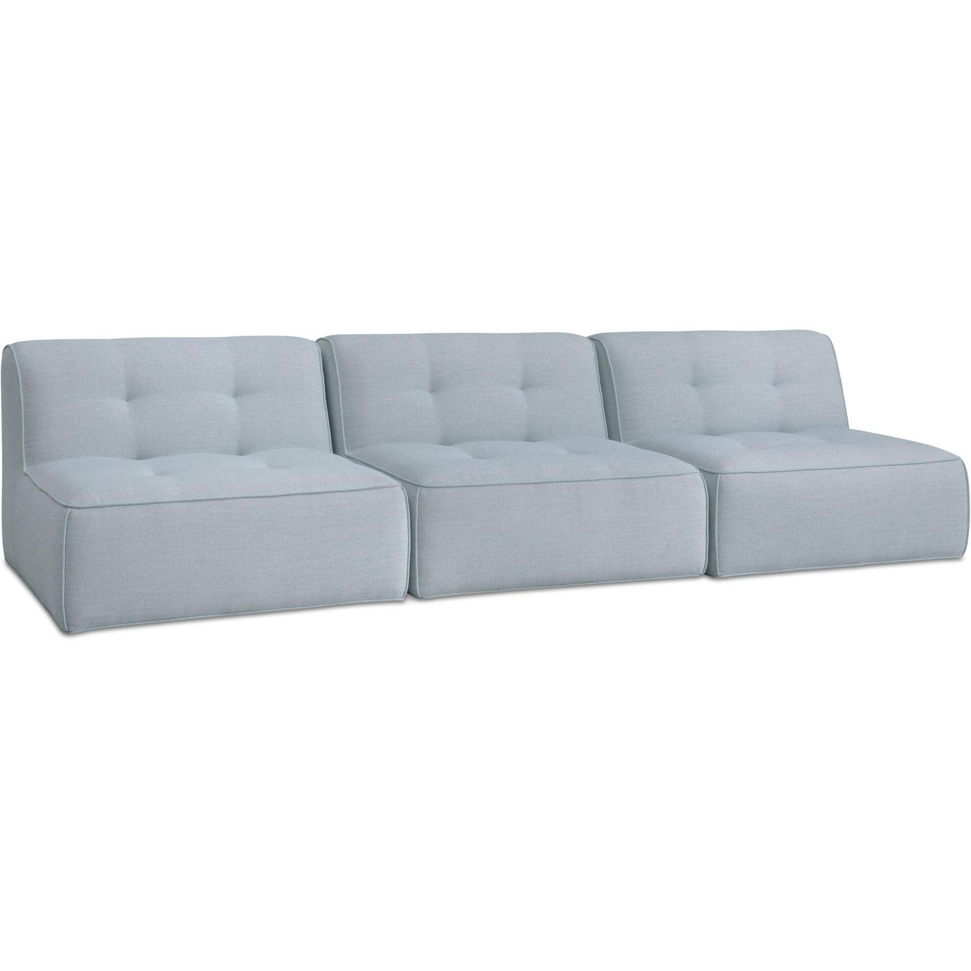 Sunseeker 3 Piece Outdoor Sofa Light Blue 3 Sunseeker 3 Piece Outdoor Sofa Light Blue - Image 3
