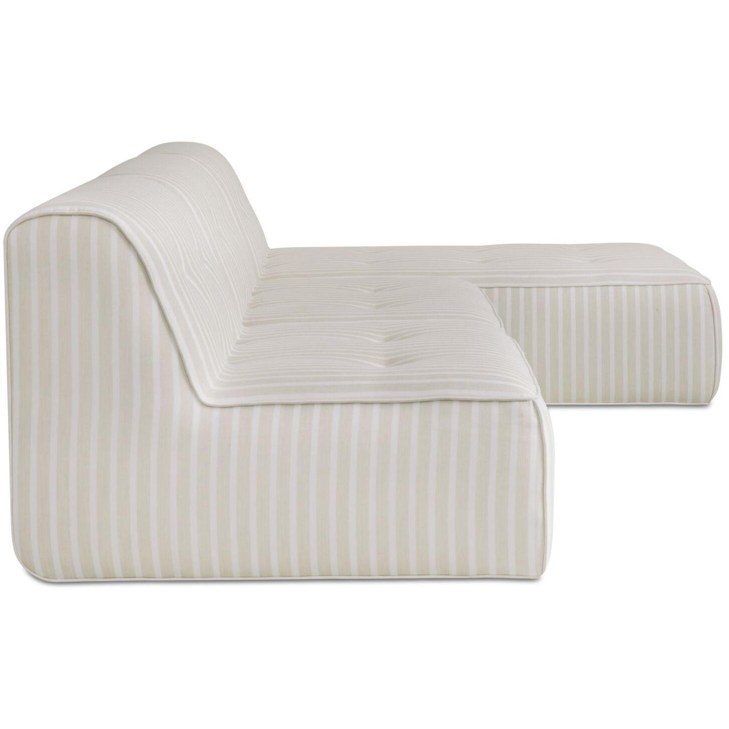Sunseeker 3 Piece Outdoor Lounge Brown Stripe 4 Sunseeker 3 Piece Outdoor Lounge Brown Stripe - Image 4
