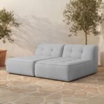 Sunseeker 2 Piece Outdoor Sun Lounger Light Blue VV-1033-45 VV 1033 45 10
