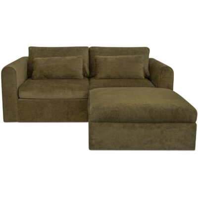 Swift Nook Modular Sectional Dark Green