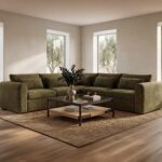 Swift Classic L Modular Sectional Dark Green VV-1043-27 VV 1043 27 10