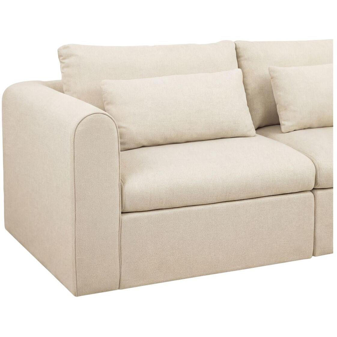 Swift Classic L Modular Sectional Light Beige 4 Swift Classic L Modular Sectional Light Beige - Image 4