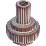 Maud Stoneware Candle Holder Large VZ-1049-03 VZ 1049 03 01