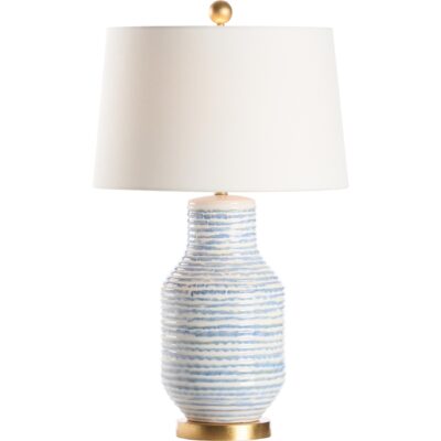 Lydia Lamp - Blue White