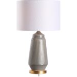 Penelope Lamp - Gray 7 Penelope Lamp - Gray W10049 W10049 C