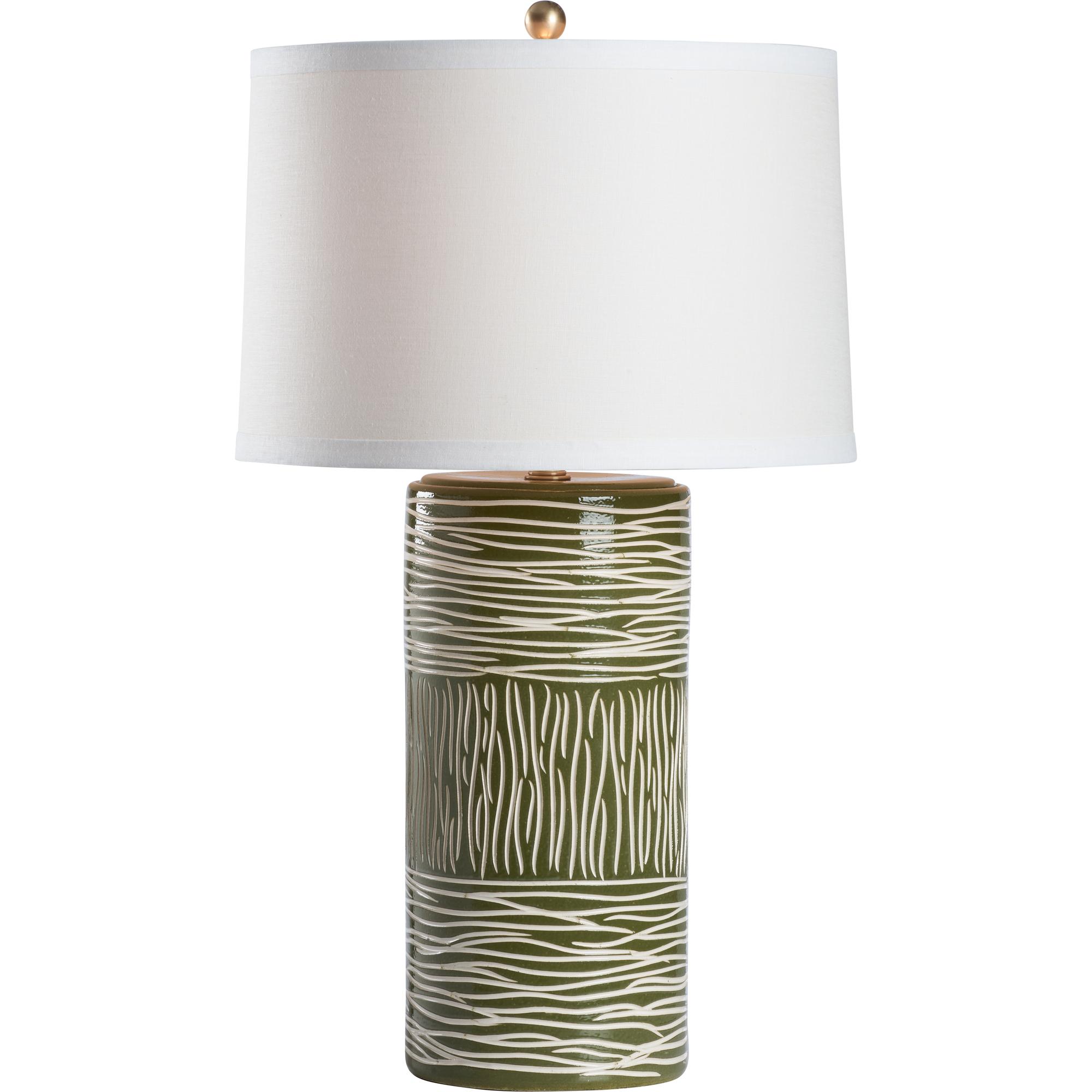 Paglia Lamp - Green 1 Paglia Lamp - Green