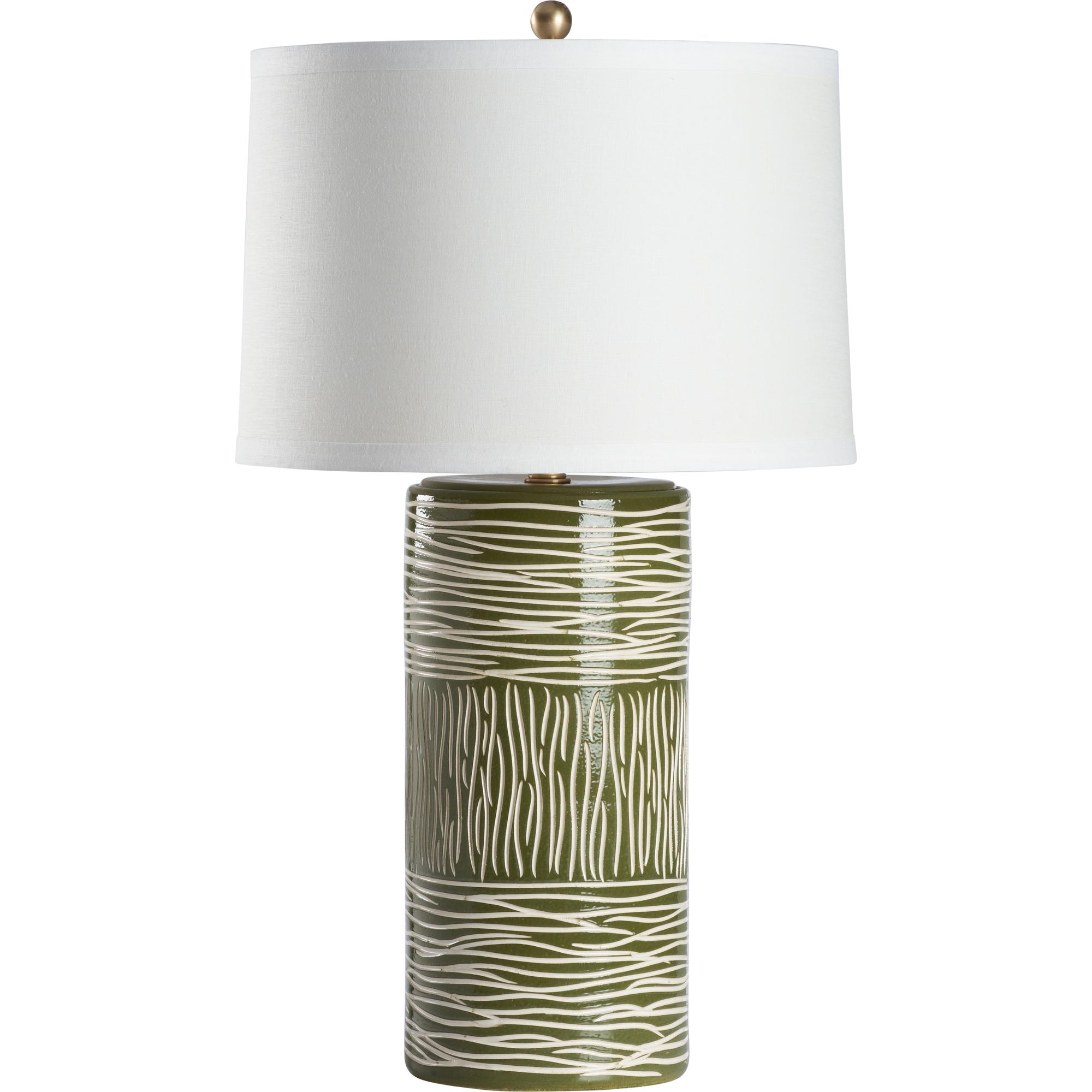 Paglia Lamp - Green 2 Paglia Lamp - Green - Image 2