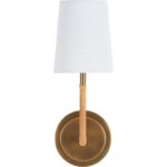 Amelia Sconce - Antique Brass 9 Amelia Sconce - Antique Brass W10258 W10258 D