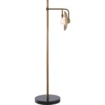Darby Floor Lamp w/ Hammered Shade W10447 W10447 C