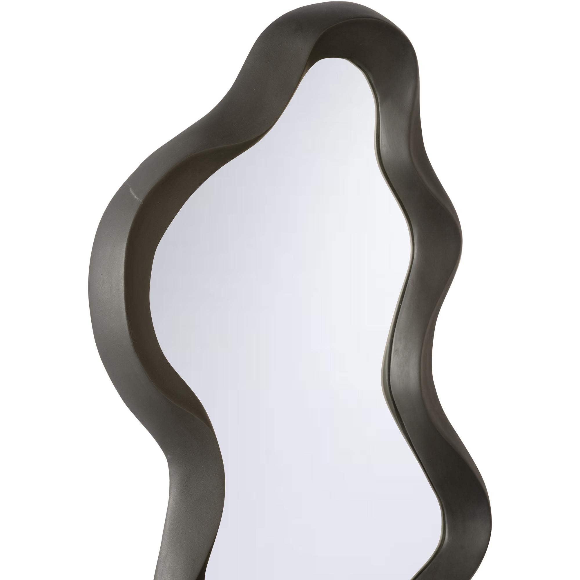 Lakely Mirror - Black 3 Lakely Mirror - Black - Image 3