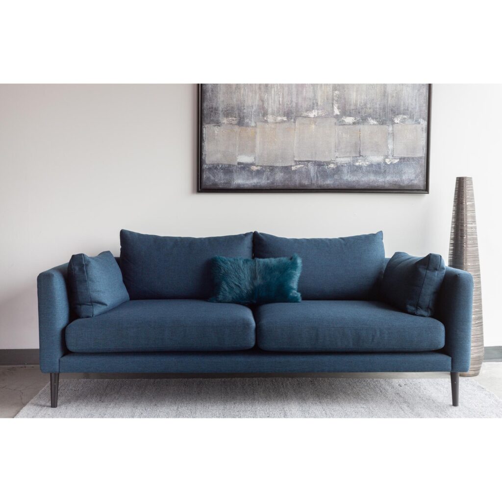 Raval Sofa Dark Blue - Image 8