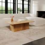 Winston Coffee Table Rustic Oak QO-1020-24-0 WINSTON 1