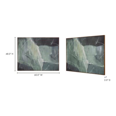 Impression Framed Painting Verdant Palette WP-1275-37 WP 1275 37 70