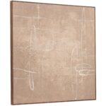 Notion Framed Painting Brown 6 Notion Framed Painting Brown WP-1334-37 WP 1334 37 Notion diagR shadsilo
