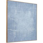 Notion Framed Painting Blue WP-1335-37 WP 1335 37 Notion diagR shadsilo