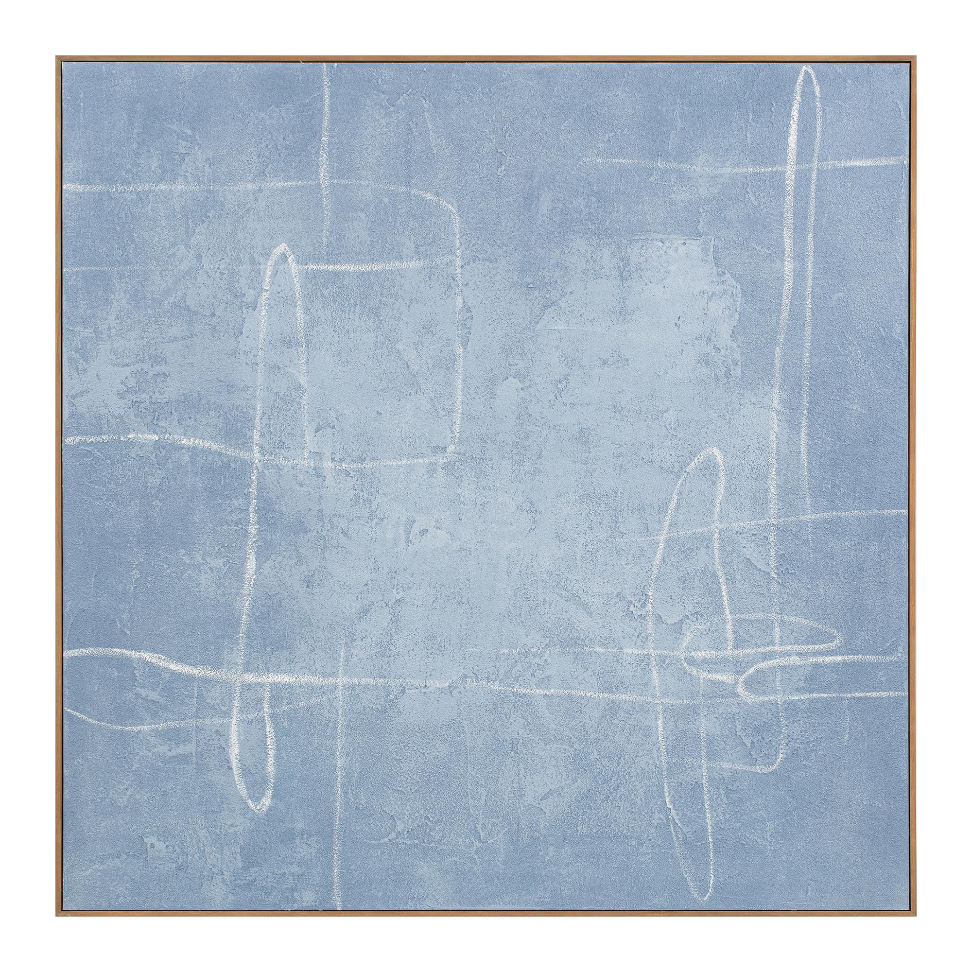 Notion Framed Painting Blue