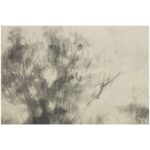 Briar Framed Print On Linen WP-1337-37 WP 1337 37 Briar closeup01 shadsilo