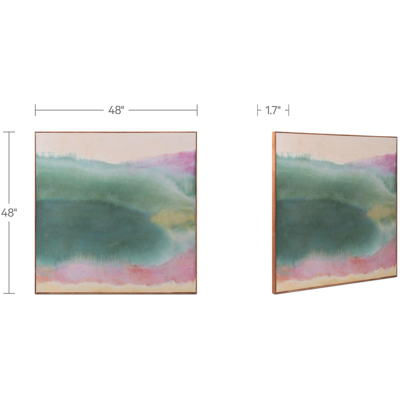 Lotus Framed Painting 3 Lotus Framed Painting - Image 3