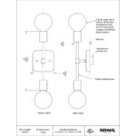 Anka Wall Sconce 7 Anka Wall Sconce WS050 WS050 TECH