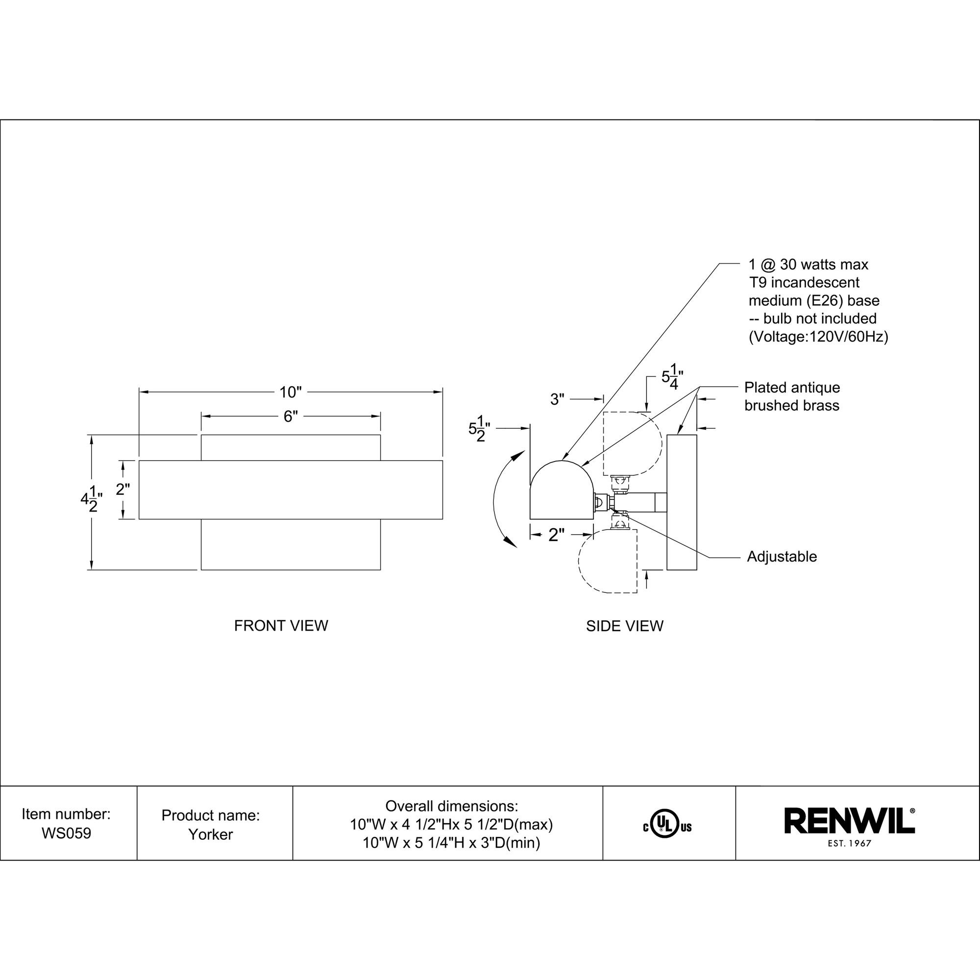 Yorker Wall Sconce 5 Yorker Wall Sconce - Image 5