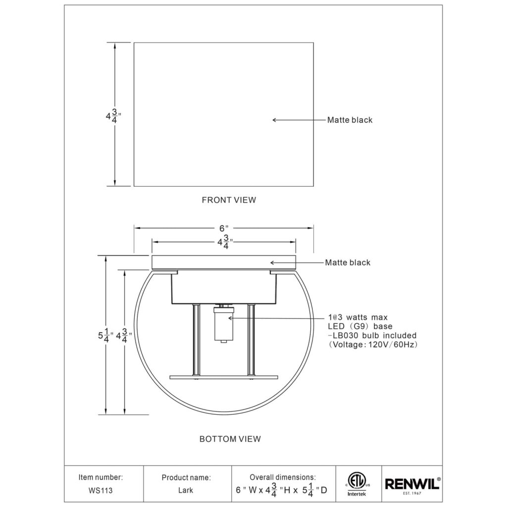 Lark Wall Sconce - Image 9