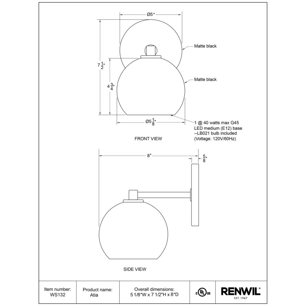 Atia Wall Sconce - Image 6