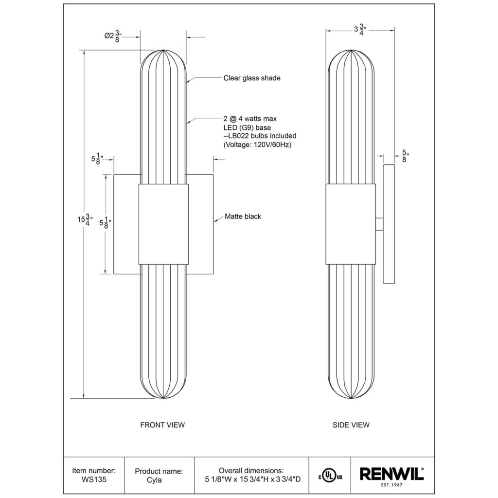 Cyla Wall Sconce - Image 6