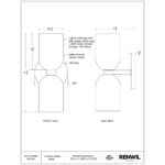 Akira Wall Sconce WS140 WS140 6