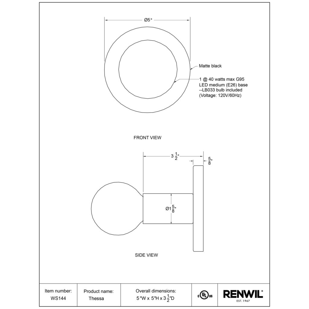 Thessa Wall Sconce - Image 6