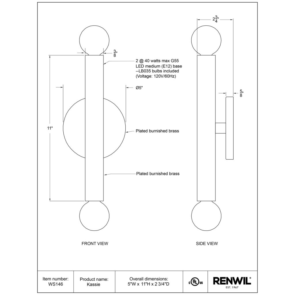 Kassie Wall Sconce - Image 6