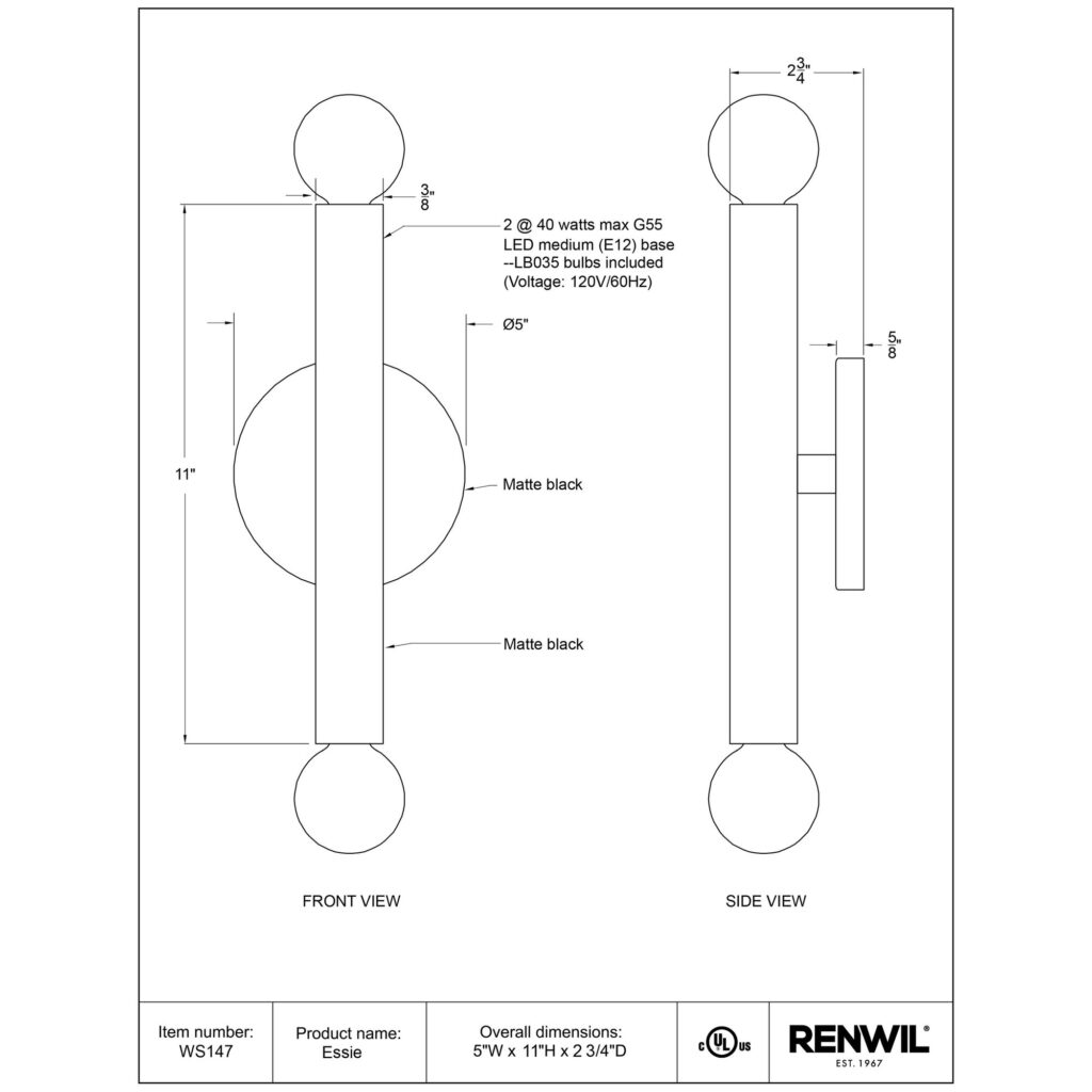 Essie Wall Sconce - Image 6