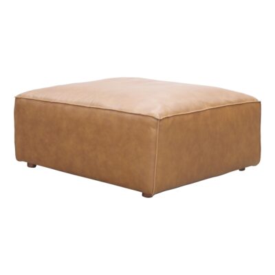 Form Ottoman Sonoran Tan Leather XQ-1003-40 XQ 1003 40 01