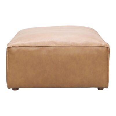 Form Ottoman Sonoran Tan Leather XQ-1003-40 XQ 1003 40 02