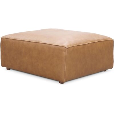 Form Ottoman Sonoran Tan Leather