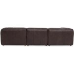 Form Signature Modular Sectional Espresso Brown Leather XQ-1004-20 XQ 1004 20 Form back shadsilo