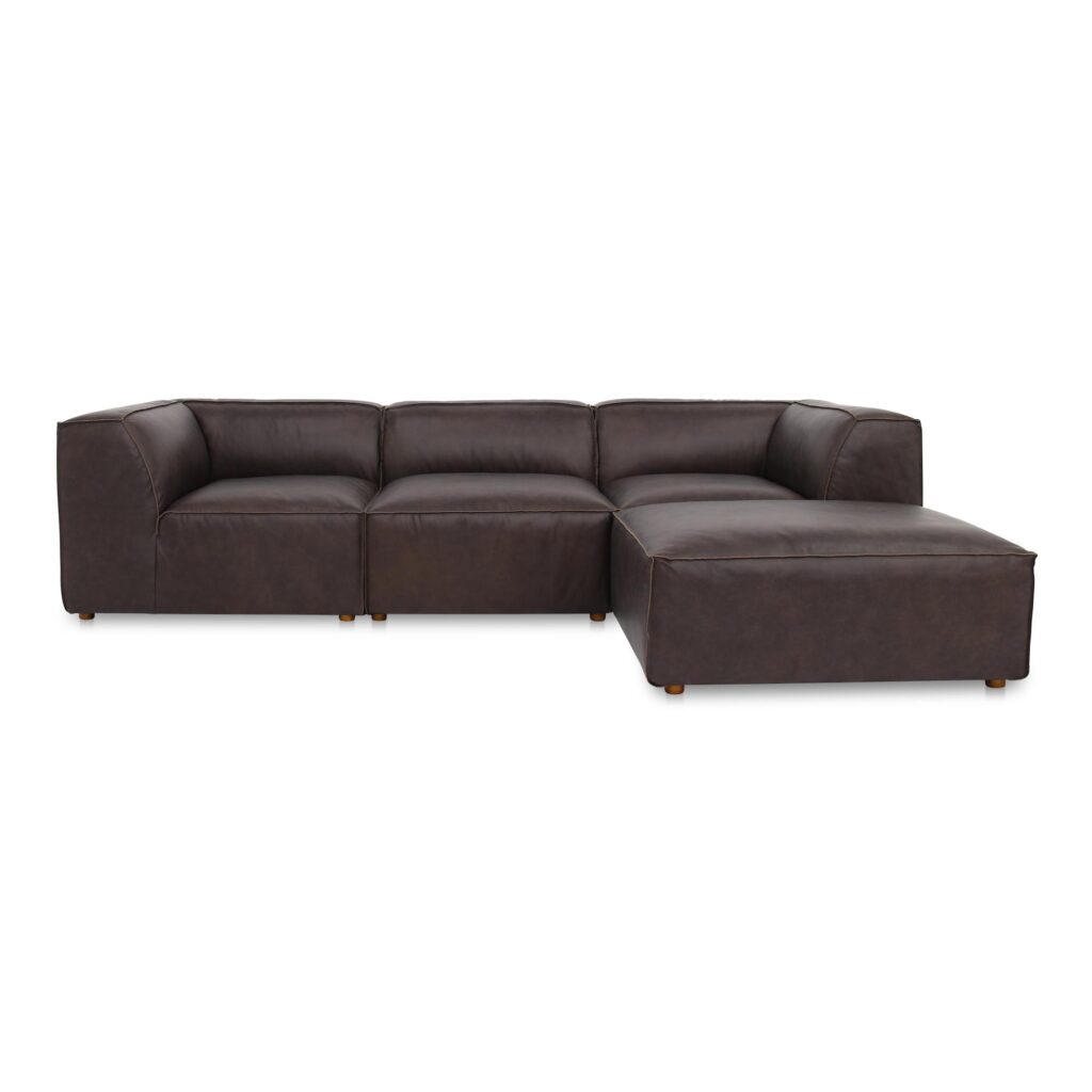 Form Lounge Modular Sectional Espresso Brown