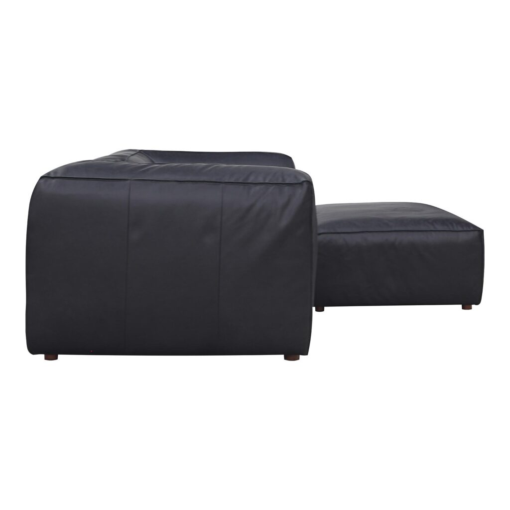 Form Nook Modular Sectional Vantage Black Leather - Image 2