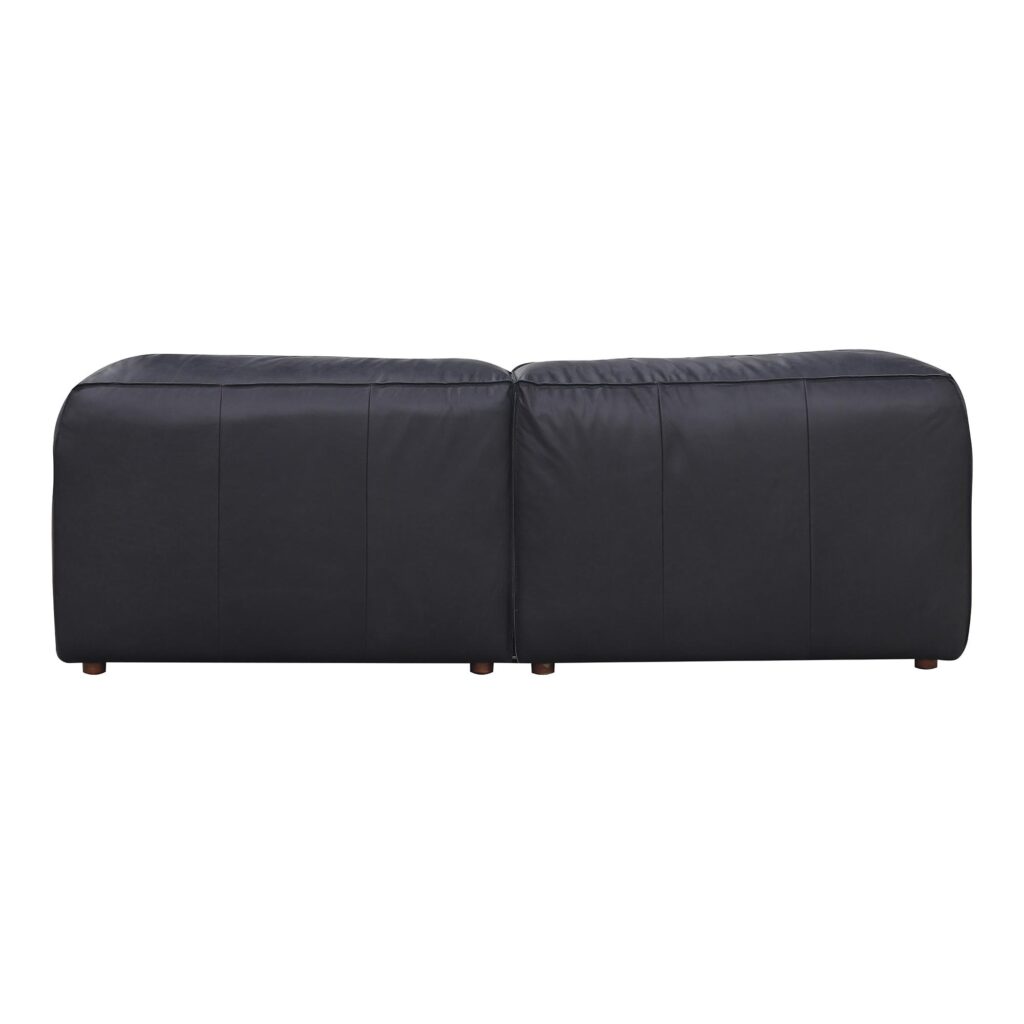 Form Nook Modular Sectional Vantage Black Leather - Image 4