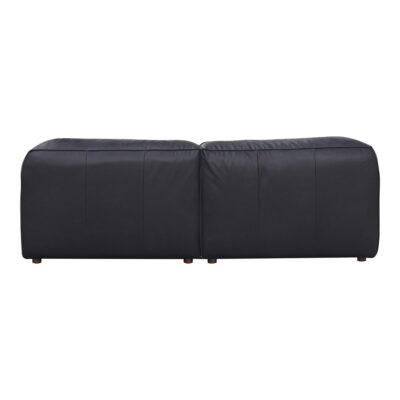 Form Nook Modular Sectional Vantage Black Leather XQ-1006-02 XQ 1006 02 03